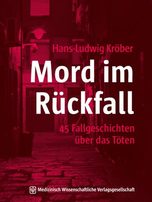 cover image of Mord im Rückfall